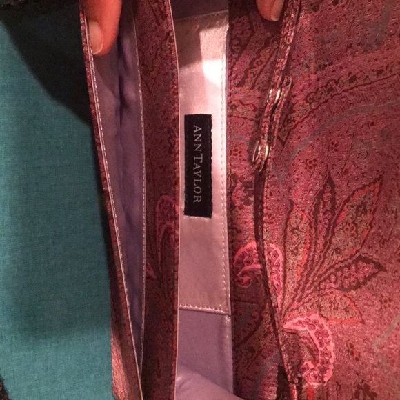 Ann Taylor clutch with optional sparkle strap - Picture 5 of 8